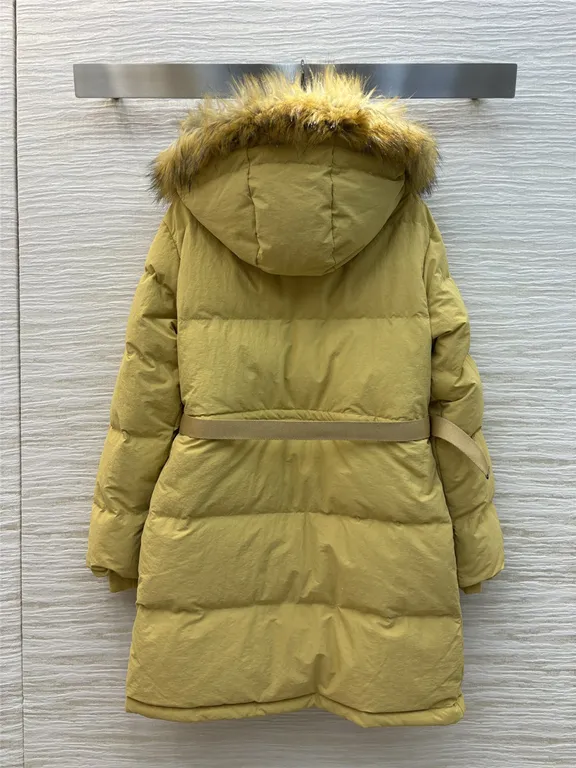 Burberry Long H-Line Down Jacket